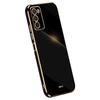 XINLI TPU Phone Cover for Samsung Galaxy A03s (164.2 X 75.9 X 9.1mm),Electroplating Anti-shock Mobile Phone Case
