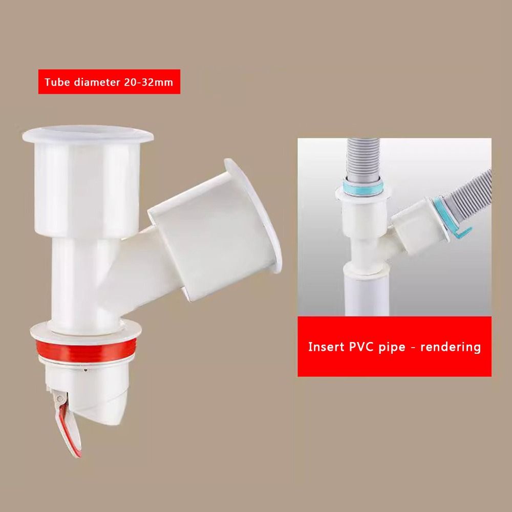Double Purpose Pipe Connector Snap Joint Sewer Special Elbow Pipe Joint