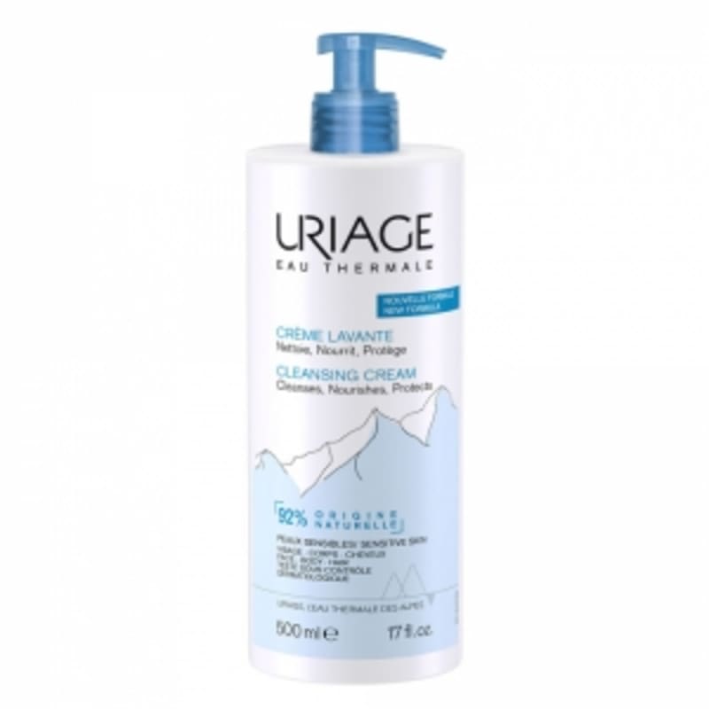 Uriage Creme Lavanté Cleansing Cream 500ml (Pump Type)
