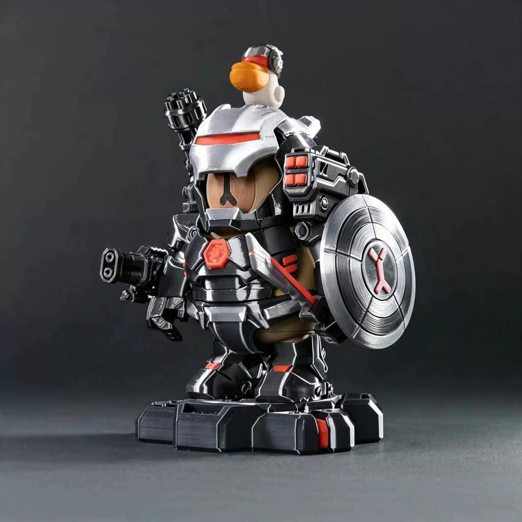 New Low Price Darth Vader High Quality Capybara Iron Man Magnetic Suit 3d Printed Handmade Collectible Figurine Model Toy Gift