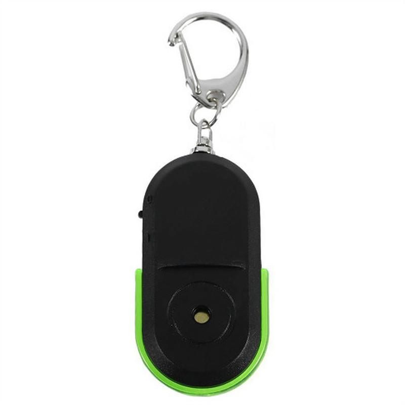 Distinctive Smart Wireless Anti-Lost Alarm Key Finder Locator Keychain Whistle Sound LED Light Things Tracker Anti-Lost Device