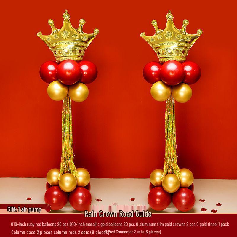 Wedding Balloon Arch Set - Rustic Gate Décor for Hotel Banquets and Engagements