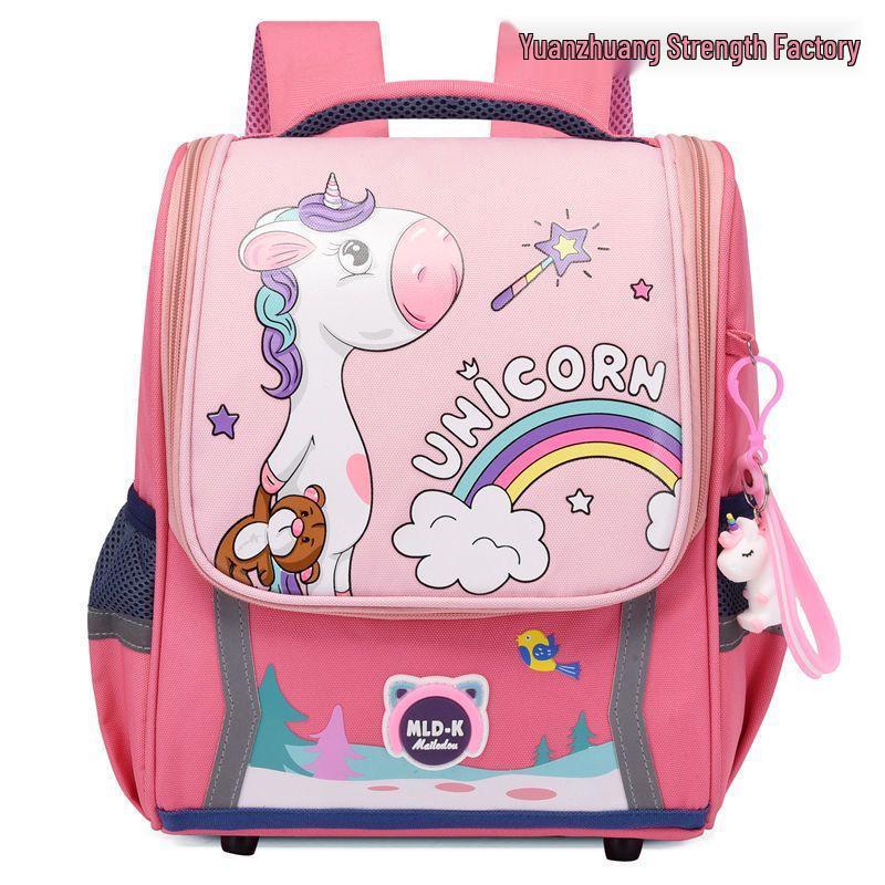 Lightweight Cartoon Backpack for Kids 3-6, Spine Protection, Available In Large, Medium, Small for Boys & Girls