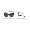 Gucci Decorative Logo Square Sunglasses Women sunglasses Black GG1830SK-001