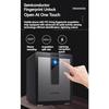 Anti-theft Alarm Digital Safe Deposit Box Small Home Office Safe Box All Steel Bedside Cabinet File Storage Rack