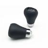 Genuine Leather Gear Shift Knob Lever  For Auto Car Manual 5 Speed Transmission