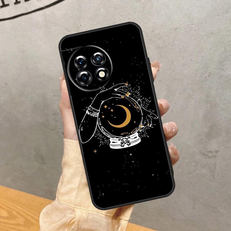 Fortune Telling Moon Stars Hands Case For OnePlus 15 R 13 13R 13T 12 11 10R 10T 8T 9 10 Pro Nord CE 5 4 2 3 Lite N20 N30 Cover