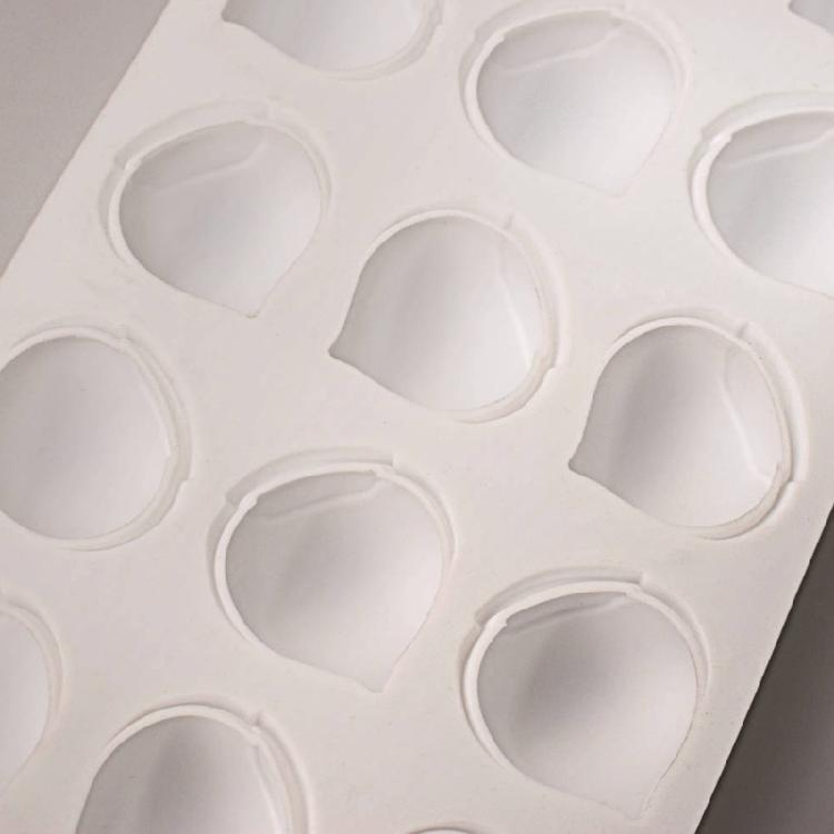 Molde de Silicona de Castaña Herramienta para Hornear para Hacer Chocolate Fondant Cupcake