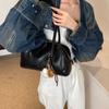 Retro Bag Women'S Large-Capacity Shoulder Pillow Bag Commuter Tote Bag