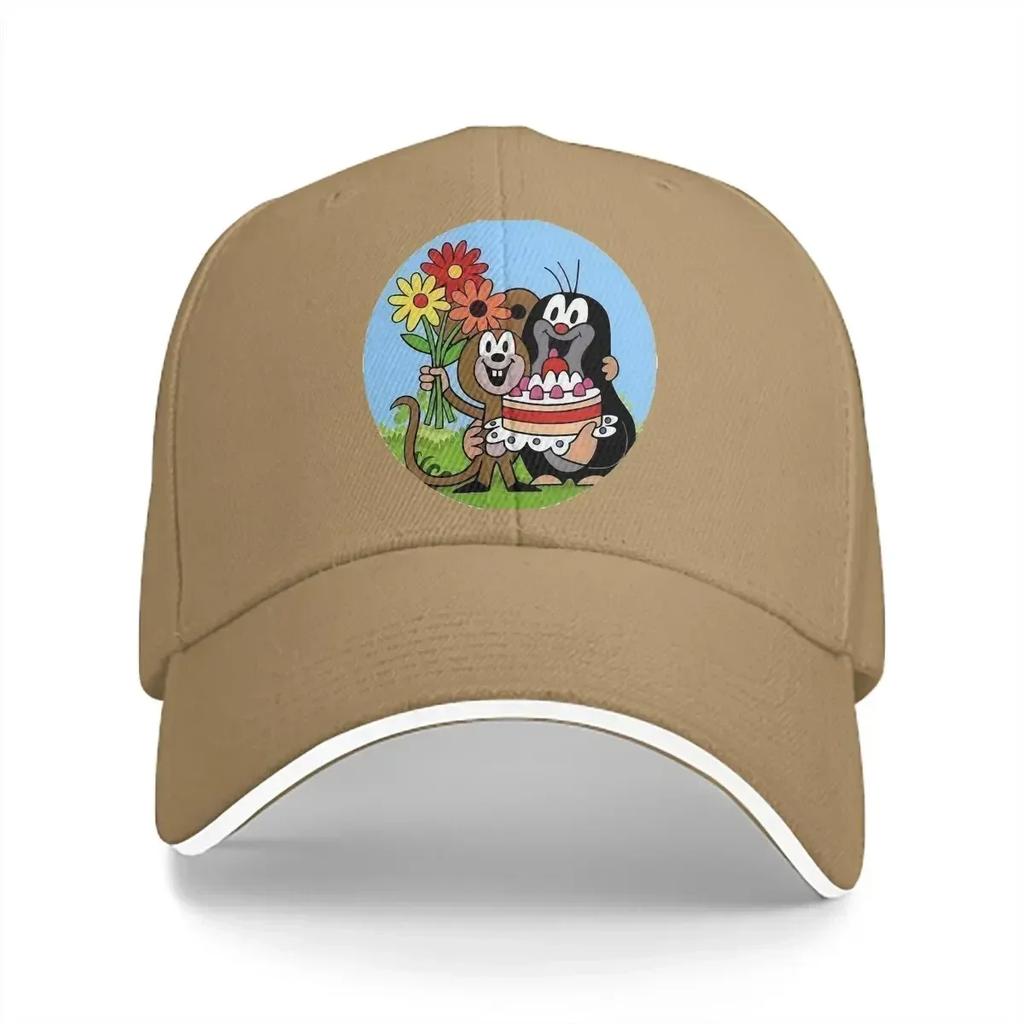 Summer Cap Sun Visor Happy Birthday Hip Hop Caps Krtek The Mole Peaked Hats