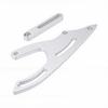 Power Steering Pump Bracket Kit Billet Aluminum Alloy Replacement for Ford 289 302 351W SBF Small Block Engine
