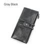 Genuine Leather Long Wallet For Women Luxury Designer Card Holders Money Clips Coin Purses Female Bags KTB