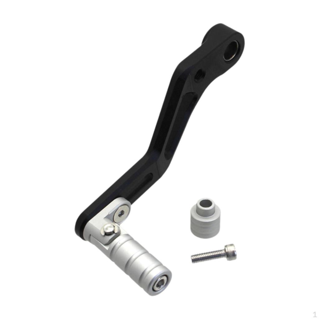 Adjustable Motorcycle Pedal Gear Lever, Replacement Aluminum Alloy Rod, Folding