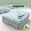ZUOYOUTUO Xinjiang Long-Staple Cotton Double-Sided Printed Summer Quilt
