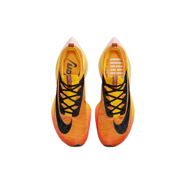 Nike Air Zoom Alphafly NEXT% Ekiden Zoom Pack Unisex Sneakers Yellow Amarillo Magma-Orange DO2407-728