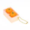 Creative Cute Fruit 2/4-Square Button Keychain Kids Portable Stress Relief Toy Charm Couple Bag Ornament