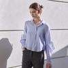 Hiikeu Slit Edge Blouse_Purple