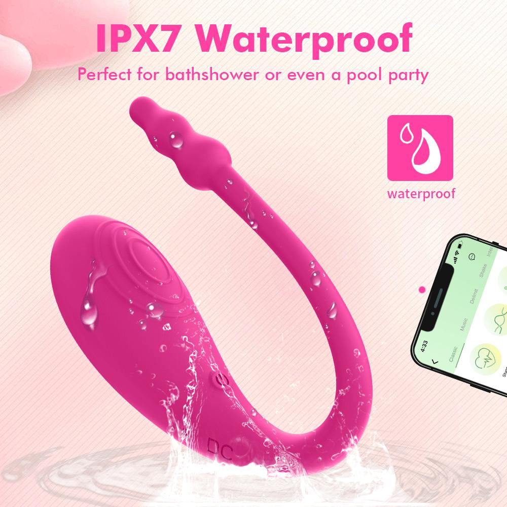 Wireless Bluetooth APP Vibrator G Spot Vibrating Egg Massager Wearable Panties Clitoris Stimulator Clit Women Adults Sex Toy