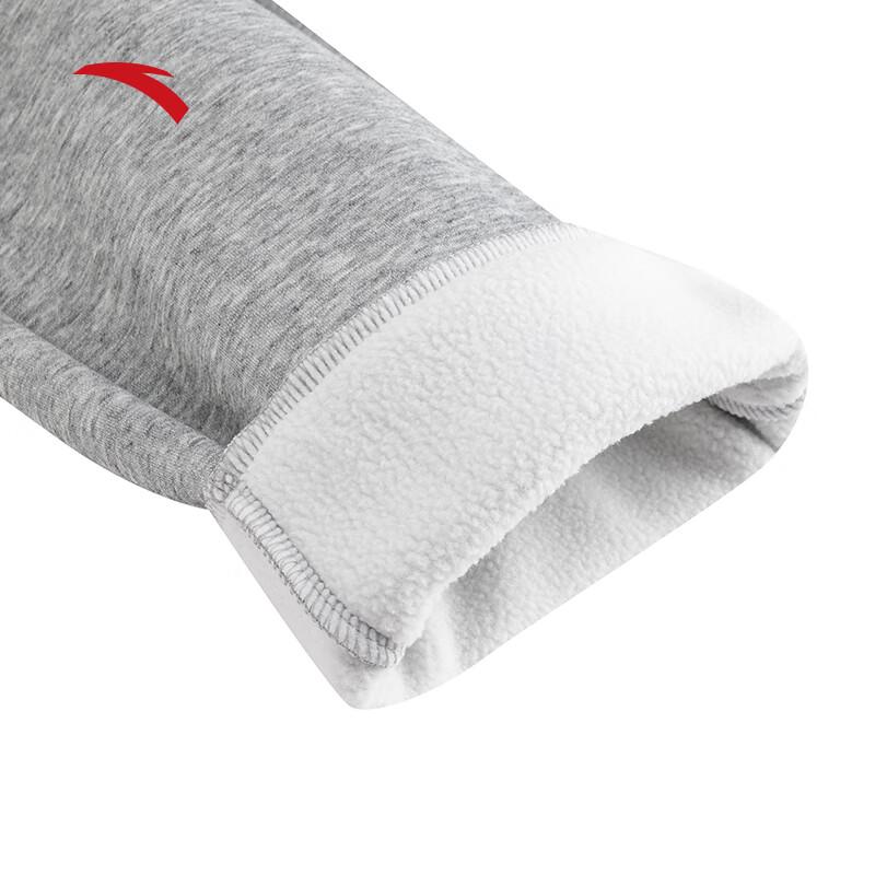 Anta Men's Fleece-Lined Winter Sweatpants