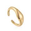 ANIA HAIE Wave 925 Silver Adjustable Size Ring R044-02