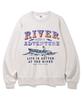 ALVINCLO River Adventure Oversized Sweatshirt Mar685 (3 Colors)