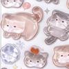 Self-adhesive 3D Stickers Fun Animal Theme Resin Decals PVC Sticking Cute Laptop Sticker For Kids Fridge Planner Home Car Bottle