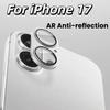 Matte Armor Metal Camera Guard Cover for iPhone 17 Rear Cameras Full Coverage Lens Protector