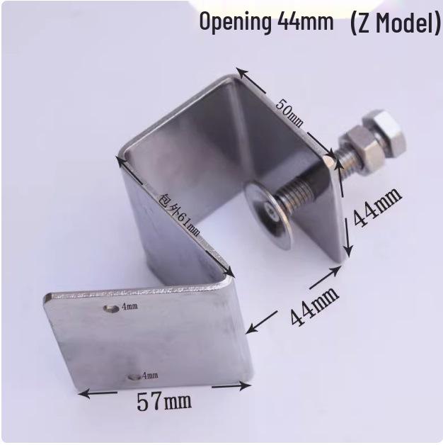C304 Tiger Claw U-Shaped Stainless Steel Pipe Clamp