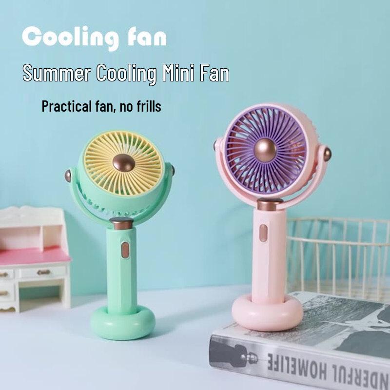 Caiyi Handheld & Foldable USB Rechargeable Mini Fan