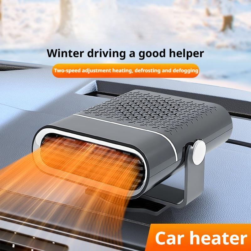 12V 120W Portable Car Heater Automatic Fast Heating Fans Air Conditioning Winter Window Windshield Defogging Defrosting