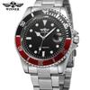 Winner Automatische Mechanische Herrenuhr Top Marke Luxus Drehbare Lünette Timer Leuchtendes Zifferblatt Datumsanzeige Männliche Klassische Armbanduhr