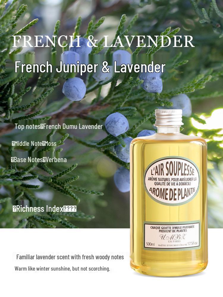 Green Lemon Basil Citrus Aromatherapy Refill for Flameless Car Diffuser & Bedroom