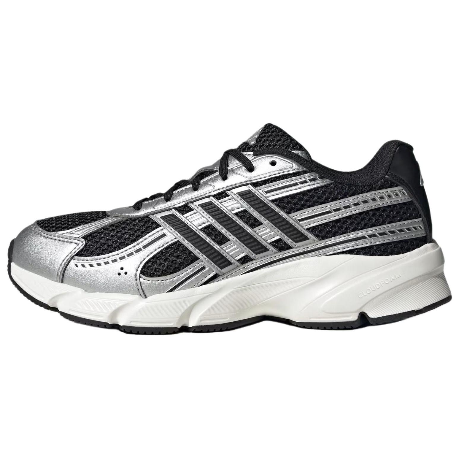 Adidas Technochaos 2000 Удобная посадка Дышащие Беговые кроссовки Женская кроссовка Core-Black JR7228 40