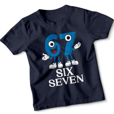 67 Meme Six Seven Kids Tshirt Sports Tops Tee