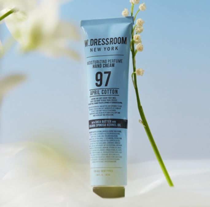 W.DRESSROOM Perfumowany krem do rąk nr 97 Kwiecień Bawełna 50ml