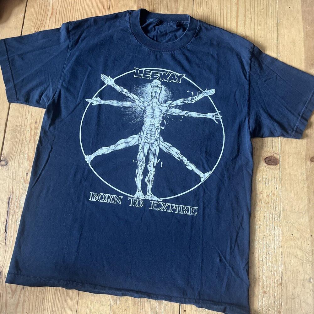 Leeway Band - Born To Expire Black All  Shirt Unisex T-Shirt XXXL