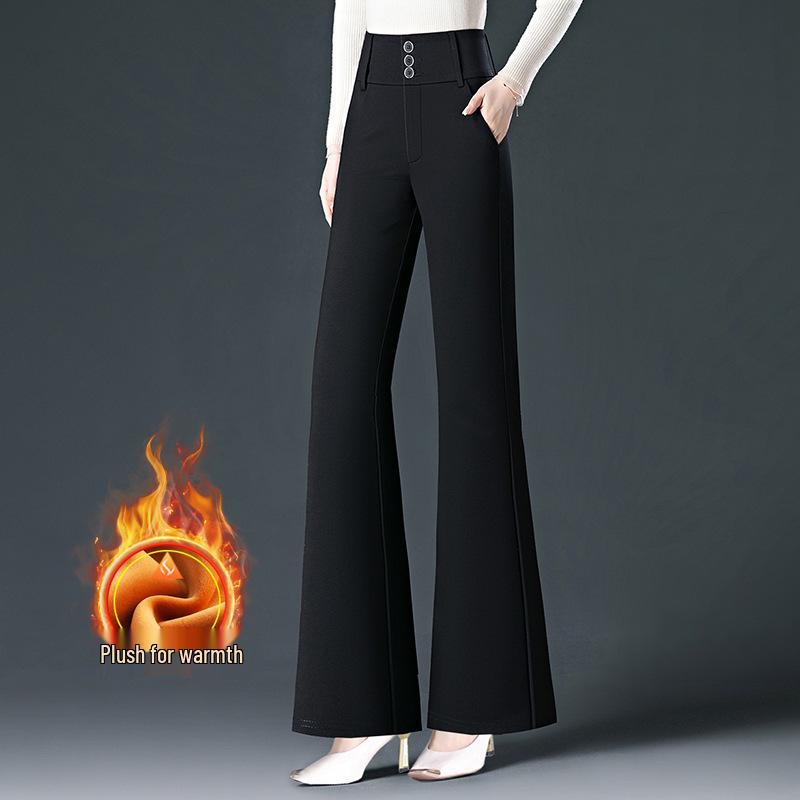 

Women s Plus Size Loose Wide Leg Bell Bottom Pants for Spring & Autumn (2026) 5XL