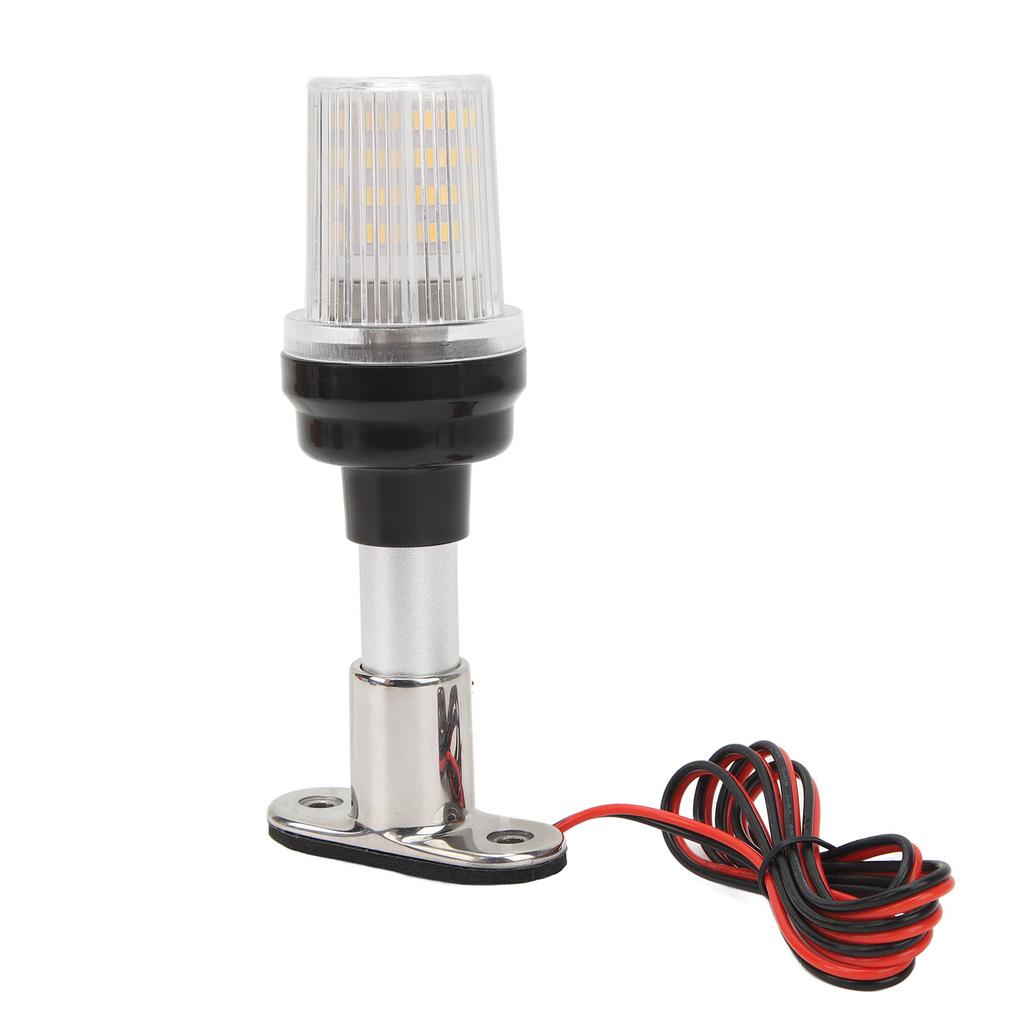 6in LED Boat Stern Light 360 Degree All Around 316 Stainless Steel Navigation Anchor Light for Marine Boat Yacht