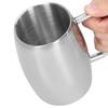 400ml Stainless Steel Beer Mug with Handle Coffee Mugs Milk Tea Cup Gift Drinkware for Office