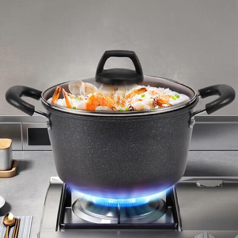 Kangbach 24cm Non-stick Maifan Stone Iron Soup Pot