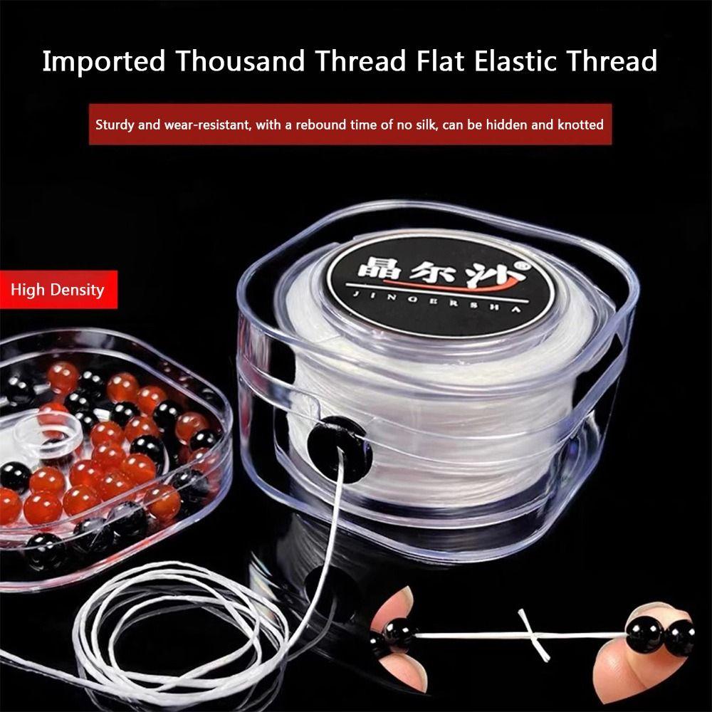 Wear-resistant Stretch Thread String 60M Length Stretchy Cord Beading String Jewellery Making