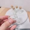 60/140 Pcs 7ml Tiny Glass Jars Cork Stoppers 11x22x35mm Small Decorative Mini Bottles DIY Home Decor Wishing Jars Craft Storage
