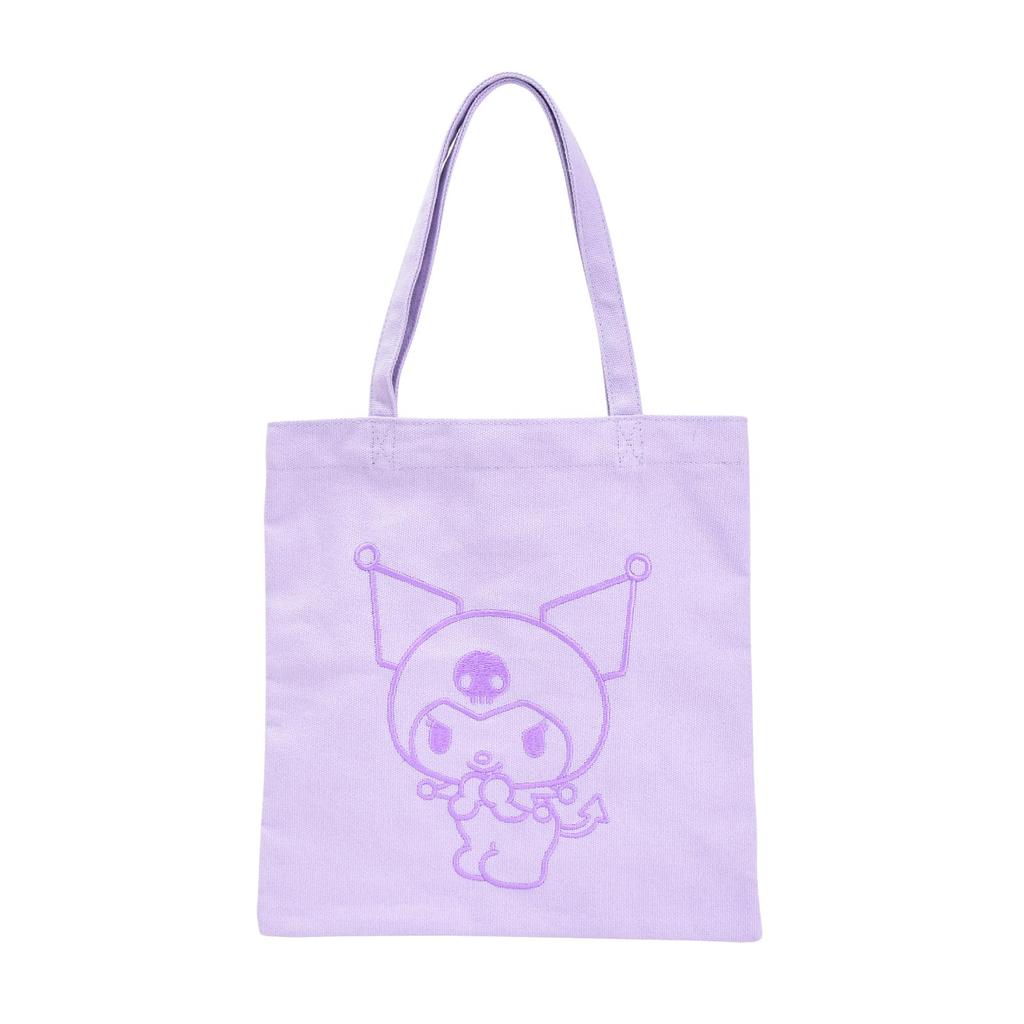 Marimo Craft Mini Tote Bag with Perfect for and Cute Character Design Mix0001 Kuromi Embroidery, Walks, Travel, Outings, Shopping, Adults, Students,