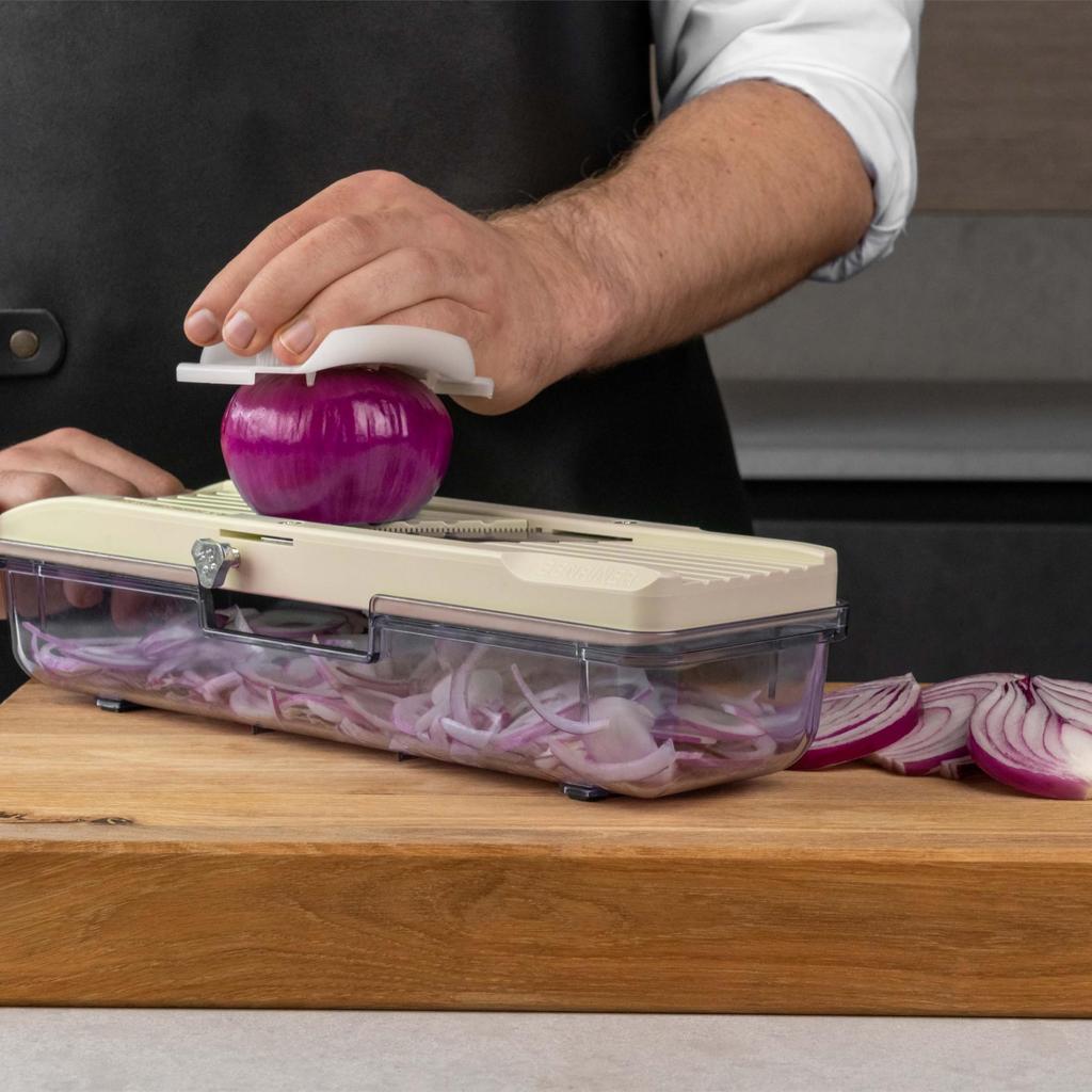 Benriner Container with Length X Width X Thickness 320 X 100 X 3695 Saucer, Ivory, (mm) 70,