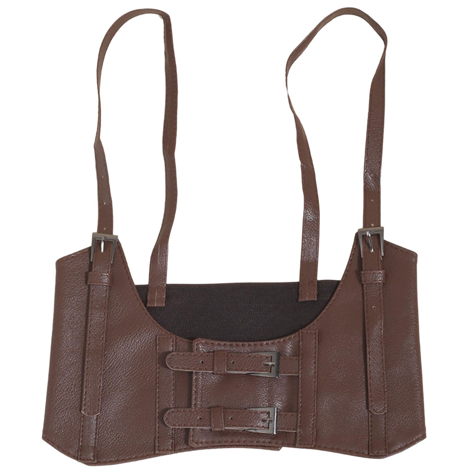 

Underbust Corset Women Corset Curved Shaper Modeling Strap Slimming Waist Belt for Shirt Coat Sweater Waist Decors A кавовий