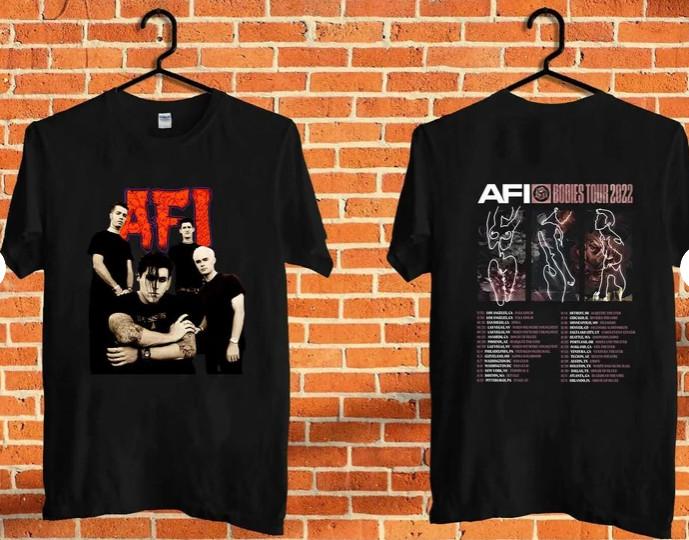 26 AFI Tour Shirt 2022. 2 sides AFI shirt. Unisex T-Shirt L