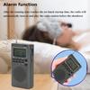 Mini Pocket FM AM Radio Portable 9K/10K Radios Receiver Built-in Speaker Backlight HD Display Screen Alarm Clock Sleep Timer