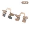 2Pcs Motorcycle Caliper Lower Pump Brake Pump Stainless Steel Spring Plate Motorcycle Caliper Brake Pads