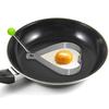 Egg Shell Opener with Heart Egg Ring Handheld Kitchen Egg Tool Egg Shell Cutter for Hard Boiled Eggs Easy Cracking Peeling