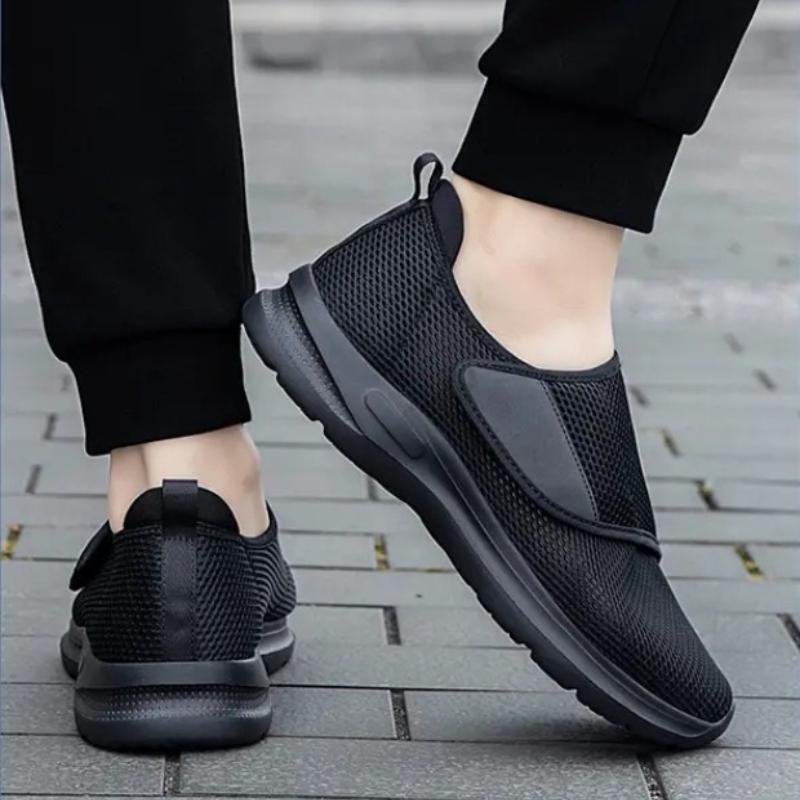 Summer Men's Casual Sports Shoes 2025 Hollow Mesh Fabric Breathable Comfortable Non Slip Outdoor Soft Zapatillas Informales